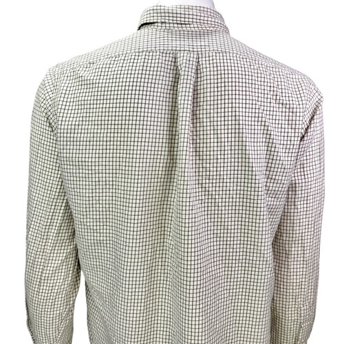 Ralph Lauren Mens Shirt Classic Fit Graph Plaid Soft Cotton Button Down Size L - Picture 7 of 11
