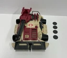 1989 Hasbro GI Joe Cobra Rage Urban Assault Vehicle ARAH - missiles mines READ