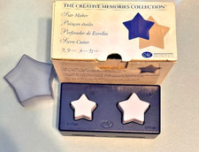 Creative Memories Star Maker Paper Punch Cuts 1 1/2   1 1/4  Stars 2004 Retired