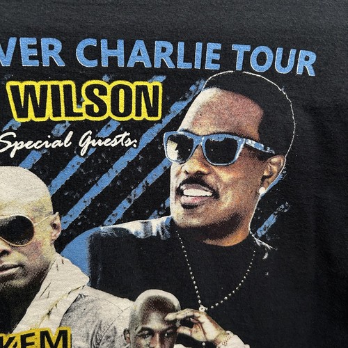 Charlie Wilson Black Graphic Music Tshirt Size XL - "Jacob" - Picture 22 of 24