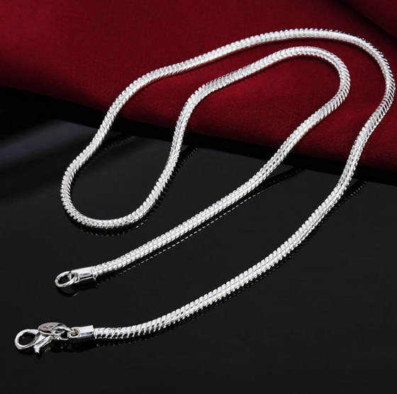 アクセサリー plllllleeeasse silver chain necklace 3.5mm Paper Clip Chain Necklace in Sterling Silver | Zales
