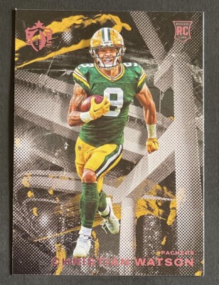 2022 Chronicles Gridiron Kings Christian Watson Rookie Pink RC #GK-15 Packers