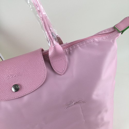 Longchamp Pink Le Pliage Größe L Original Henkeltasche Tasche Outlet JAPAN NEU #GBJ - Bild 3 von 11