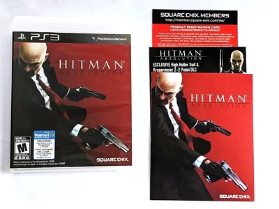 Hitman: Absolution (Sony Playstation 3 PS3 2012) Complete Excellent!