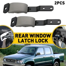 REAR SIDE WINDOW LATCH LOCK BLACK FOR TOYOTA TACOMA 2001-2005 HILUX PICKUP 97-05