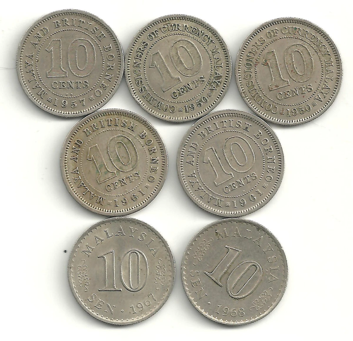 未经认证1961 马来西亚硬币| eBay