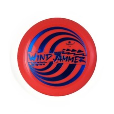 Imperial Frisbee Wind Jammer No Slip Grip 1992 1993 Red Metallic Royal Blue VTG