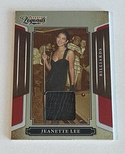 2008 Donruss Sports Legends ~ “Jeanette Lee”  Black Patch ~ #79 (165/250) RED !!