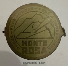 RSI ALPINI DIVISIONE MONTEROSA REPUBBLICA SOCIALE 1943.1945 DISTINTIVO RSI