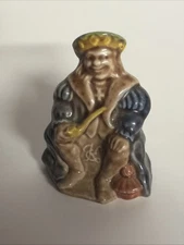 Wade Whimsies Rare Large King Cole Nursery Rhyme  Figurine