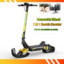 Foldable Electric Scooter 1200W for Ski Resorts 100KM Range 24Mph w/LCD Screen