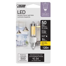 Feit T4 E11 LED Bulb Warm White 50 Watt Equivalence 1 pk BP50MC/830/LED