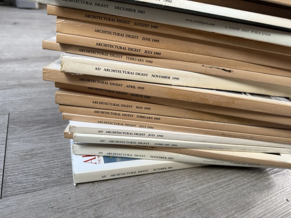 Vintage Architectural Digest Magazine Collection - Image 3 of 3