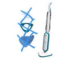 Russell Hobbs Upright Steam Mop, 1.4kW Power, 380ml Water Tank