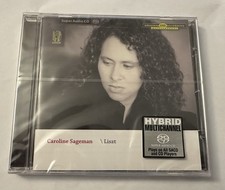 Liszt PIANO WORKS Caroline Sageman LYRINX SACD FRANCE 2004 Brand New Sealed