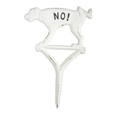 HB16 Dog Sign Peeing No White