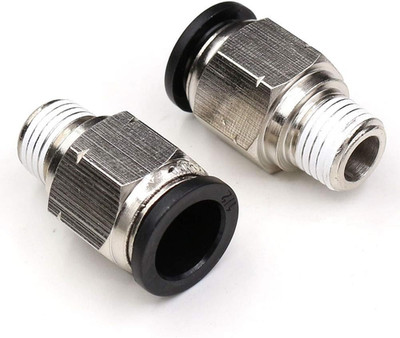1/4 Push to Connect Fittings,1/2 Inch Od Tube to 1/4'' NPT Male Thread Air Line Q