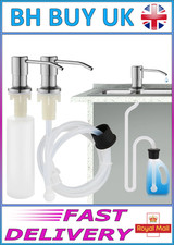 KITCHEN SINK INTEGRATED SOAP DISPENSER STAINLESS STEEL, LIQUID , WASH, PUMP