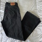 Woman’s Size 14M Black Levi’s 550 Bootcut Jeans — photo 1