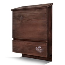 Japanese Cedar Bat House Habitat: Three Chambers, Weatherproof, Easy Install,...