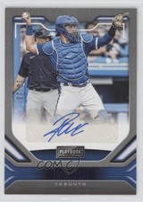 2020 Panini Chronicles Playbook Auto Blue 10/25 Reese McGuire #PA-RM Auto 0kz8