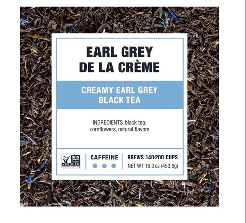 Té Tiesta Early Grey De La Crème té negro nueva preparación 140-200 tazas - Imagen 2 de 4