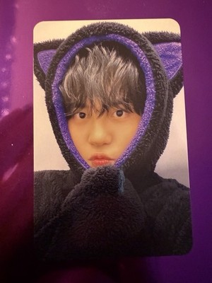 Jongho ATEEZ - MAKESTAR BLACK CAT POB Photocard - GOLDEN HOUR PT 4 ADRENALINE