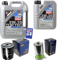 Sct Inspektionspaket 6L Liqui Moly Top Tec 4600 5W-30 FüR Mercedes-Benz
