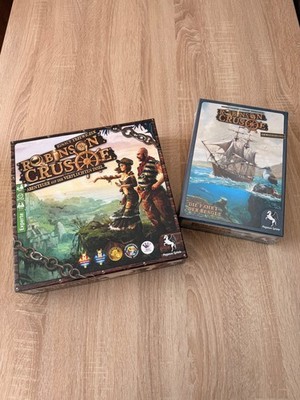 Robinson Crusoe + Erweiterung  Die Fahrt der Beagle  (OVP)   Komplett
