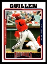 2005 Topps Updates & Highlights Jose Guillen #UH79 Washington Nationals Baseball