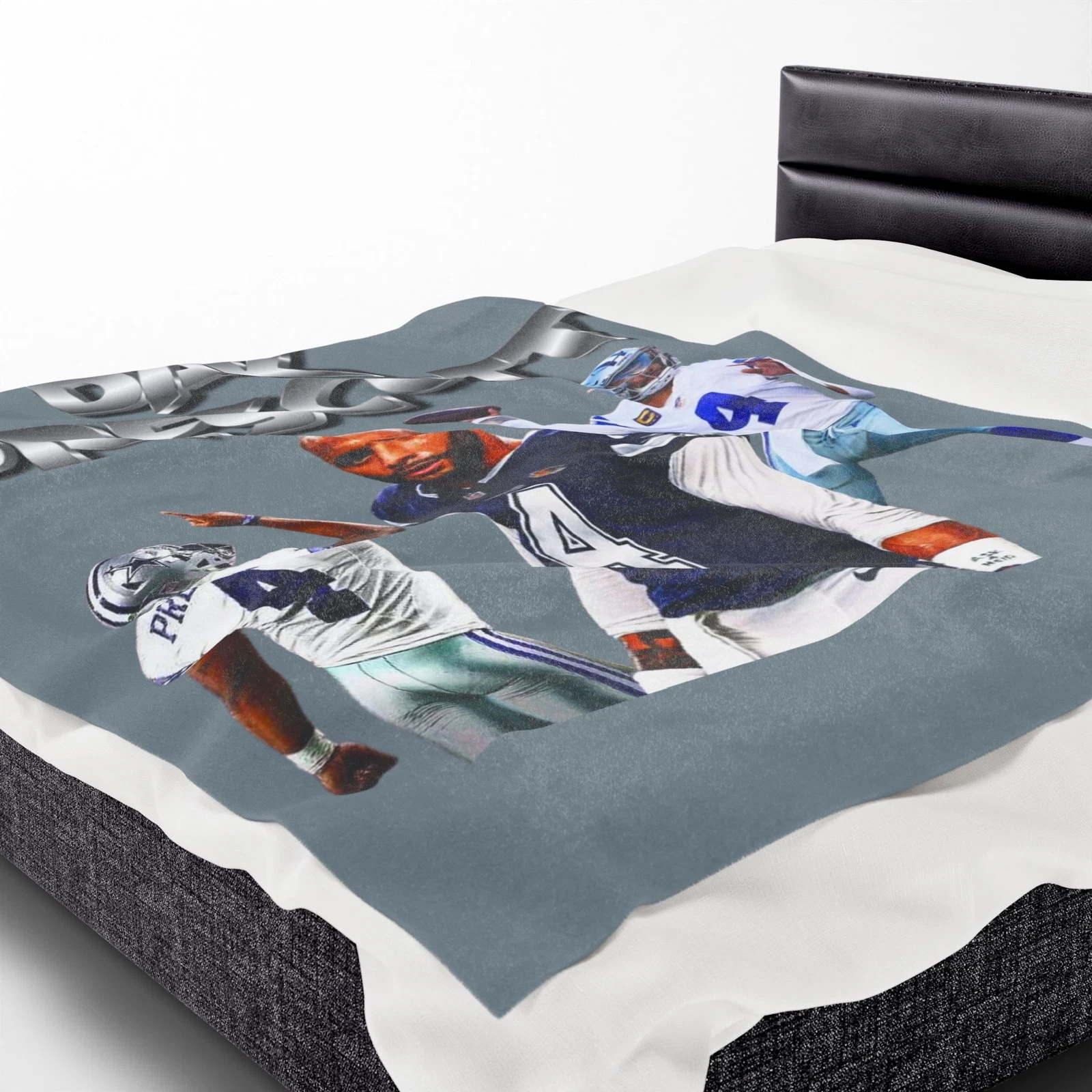 Dak Prescott Velveteen Plush Blanket