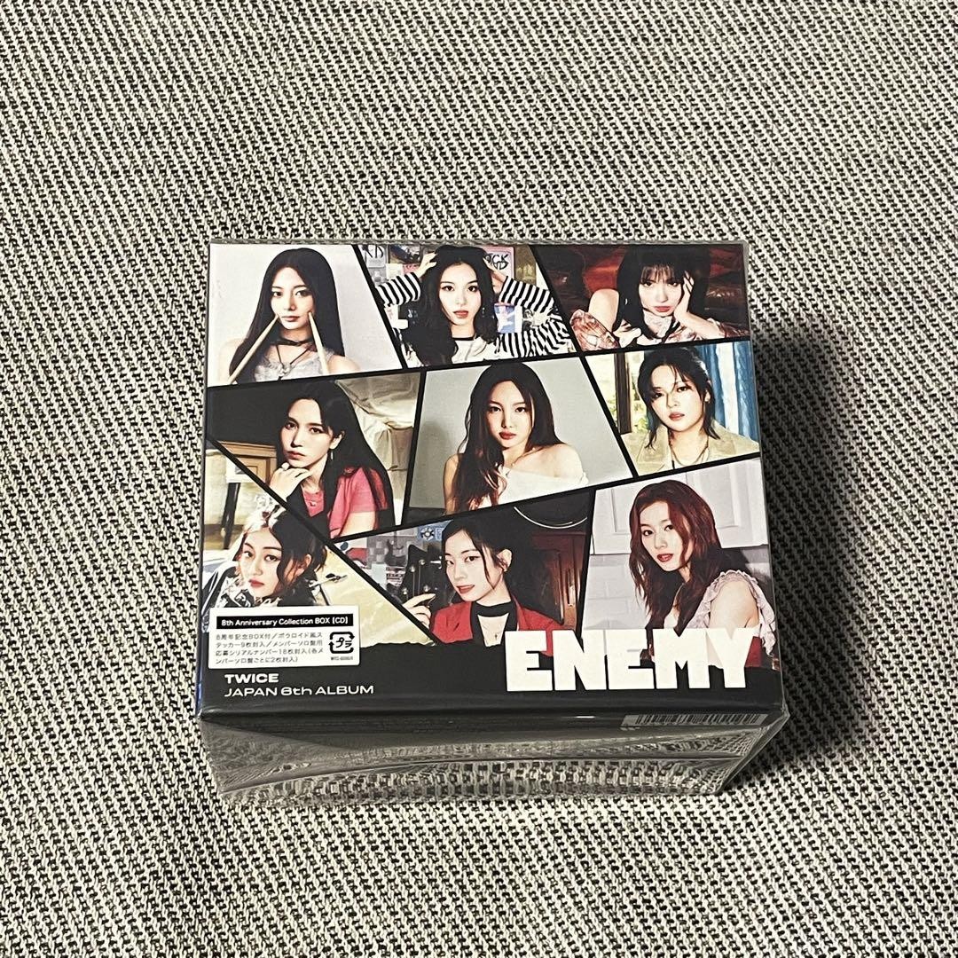 K-POP・アジア ENEMY 8th Anniversary Collection BOX TWICE JAPAN 6th ALBUM ENEMY 8th Anniversary Box CD From Japan K