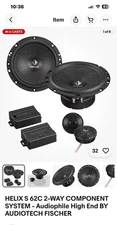 HELIX S 62C 2-WAY COMPONENT SYSTEM - Audiophile High End BY AUDIOTECH FISCHER 