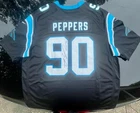 JULIUS PEPPERS AUTOGRAPHED AUTO OFFICIAL NFL JERSEY & AUTOGRAPH WITH COA