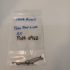 Royal Quiet De Luxe Typewriter Type Bar Link 5 Pack 1949 FREE SHIPPING thumbnail