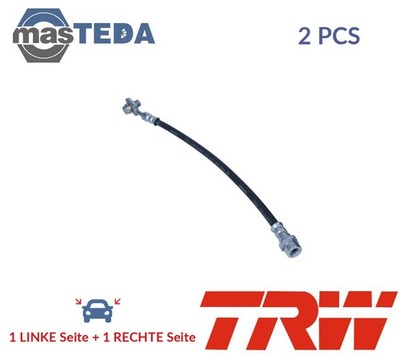PHD2308 BREMSSCHLAUCH BREMSLEITUNG HINTEN TRW 2PCS FÜR FORD FOCUS IV