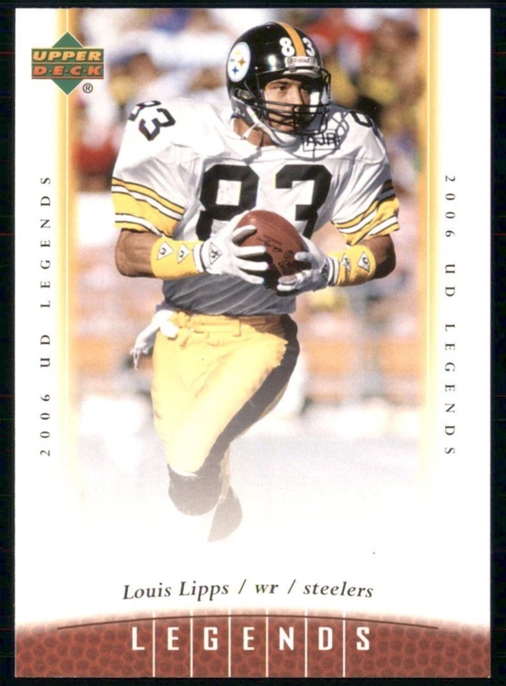 2006 Upper Deck Legends Louis Lipps #44 Pittsburgh Steelers 