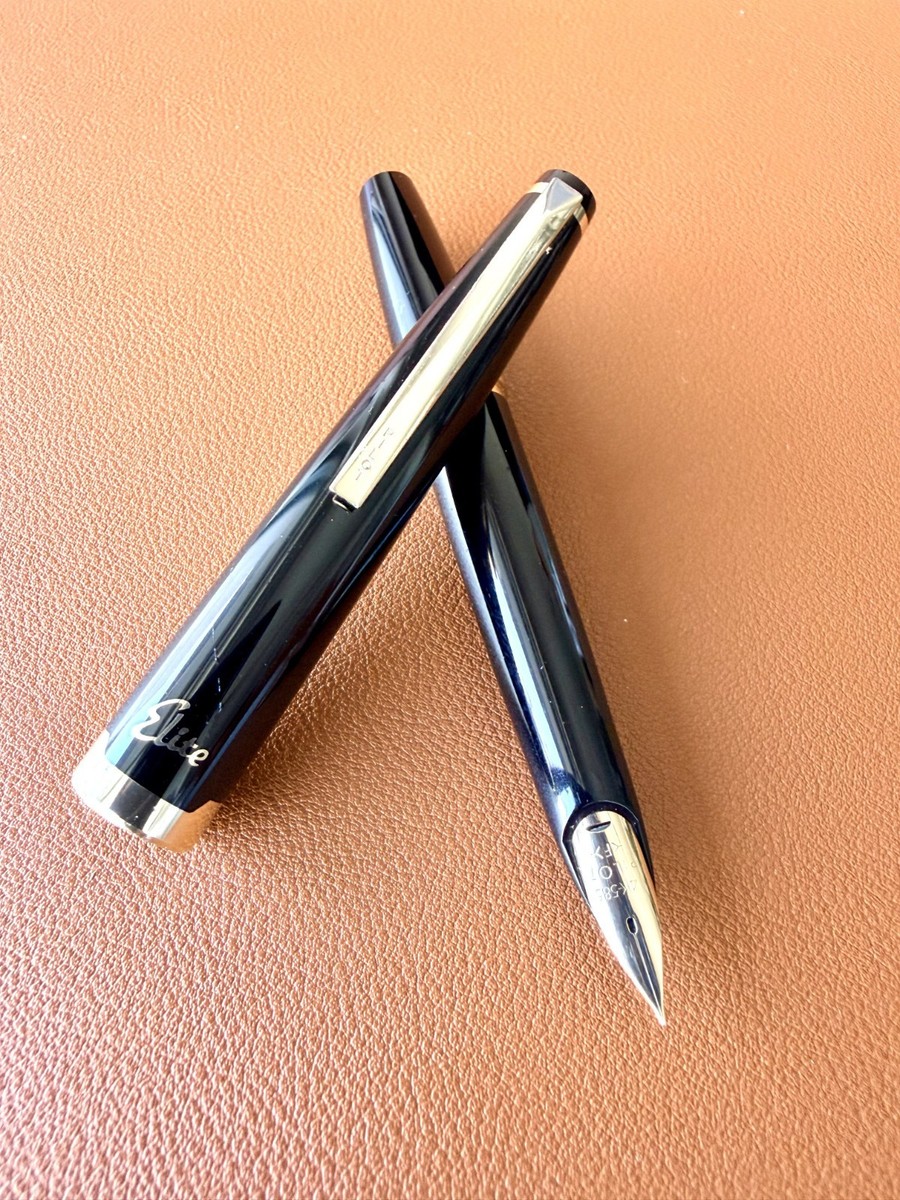 PILOT Elite Black Fine-Nib 14k-585 H676 Japanese Vintage Fountain