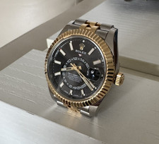 Rolex Sky-Dweller Black Dial 18k YG /Steel Ju...