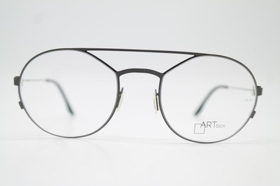 Bajazzo Artbox Viva 4 Gray Silver Oval Eyeglass Frame New