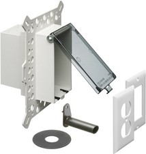 Arlington DBVM1C-1 Low Profile IN BOX Electrical with Weatherproof Cover for Con