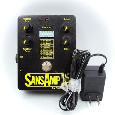 TECH21 SansAmp Classic Initial Type With Power Supply Made in U.S.A. 77671