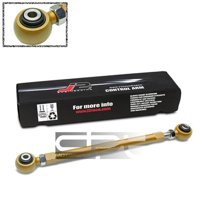 Fit 89-94 240Sx S13 Gold J2 Adjustable Traction Support Tie Rod/Bar Suspension