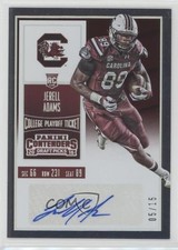 2016 Contenders Draft Picks College Playoff Ticket 5/15 Jerell Adams Auto 0v0