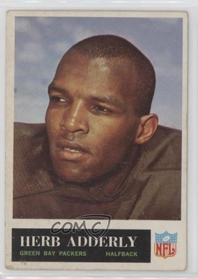 1965 Philadelphia Herb Adderley Herb Adderly #72 HOF 2v5