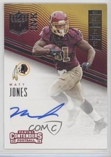 2016 Panini Contenders NFL Ink Matt Jones #6 Auto 0c2