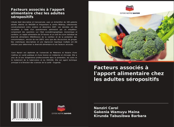 Facteurs AssociéS à L'apport Alimentaire Chez Les Adultes SéRopositifs Kirunda T-image