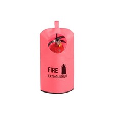 STEINER XT5WG Fire Ext. Cover,Nylon,Fluorescent Red 4T176