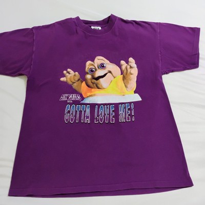Vintage 90s Dinosaurs TV Show Promo Tee T-Shirt Baby Sinclair