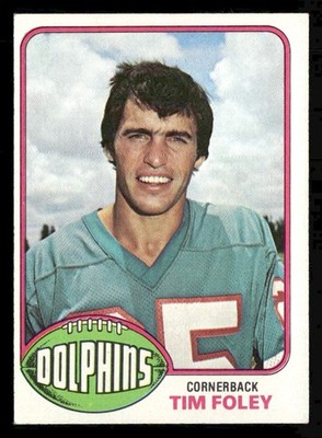 1976 Topps #72 Tim Foley